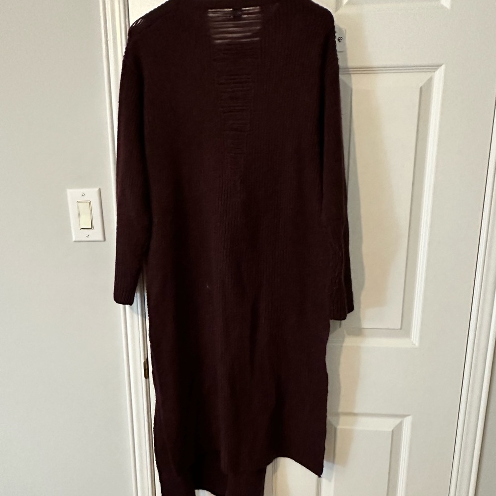 Longline ripped sweater